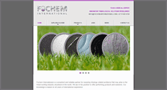 Desktop Screenshot of fochem-international.com